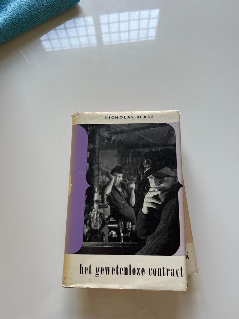 Het Gewetenloze Contract - Nicholas Blake, Boeken, Detectives, Gelezen, Ophalen of Verzenden