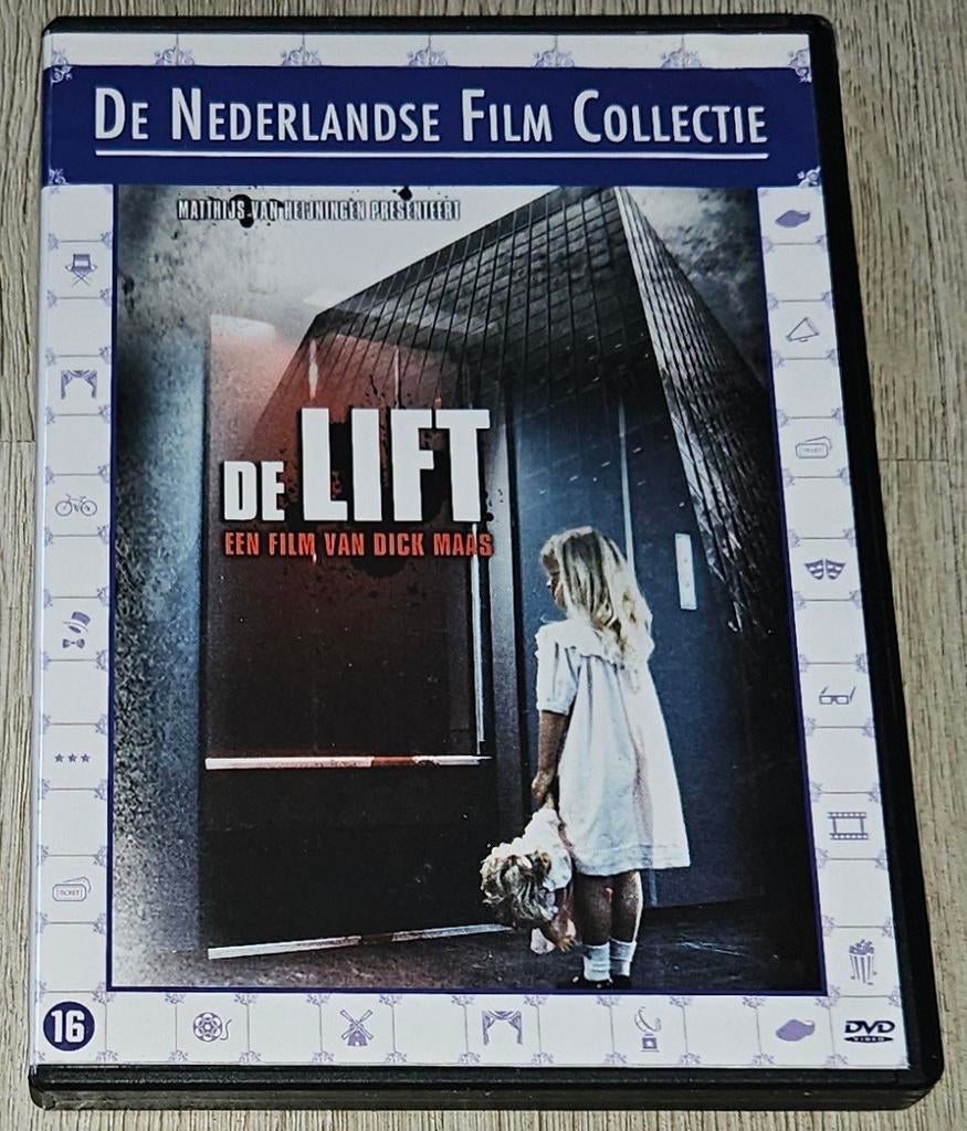 De Lift - Nederlandse Film Collectie DVD, Cd's en Dvd's, Vanaf 16 jaar, Ophalen of Verzenden, Zo goed als nieuw, Overige genres
