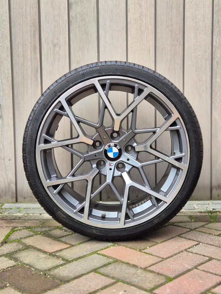 BMW 3-Serie 795M Velgen 19 inch met Zomerbanden, Gebruikt, Banden en Velgen, 235 mm, Personenwagen