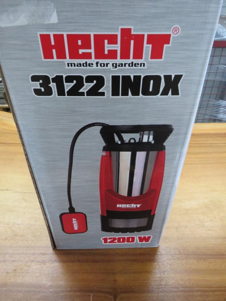 Hecht 3122 INOX dompelpomp met vlotter  nieuw, Tuin en Terras, Ophalen of Verzenden, Nieuw, Elektrisch, Dompelpomp