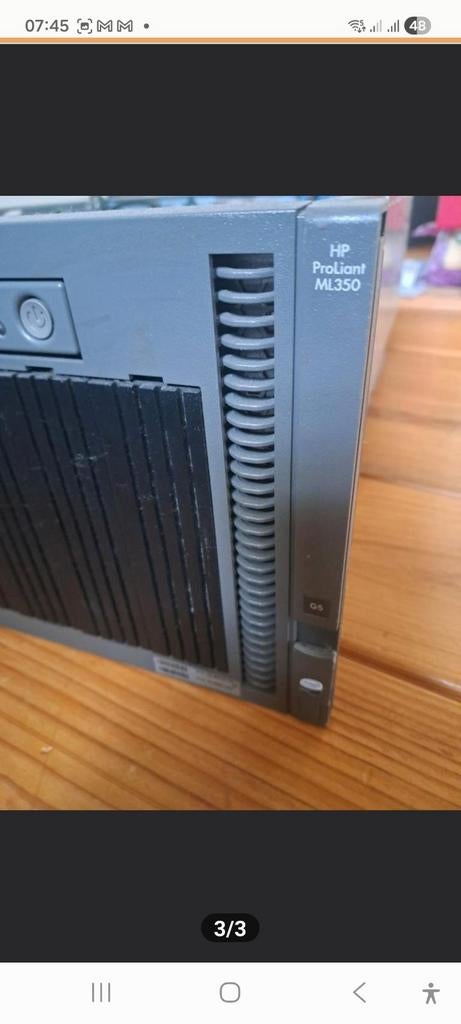 2x HP Server - Onderdelen/Werkend, Ophalen of Verzenden, Gebruikt, Onbekend, Onbekend