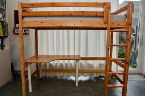 Bureau voor Flexa hoogslaper, Ophalen, Gebruikt, Hoogslaper