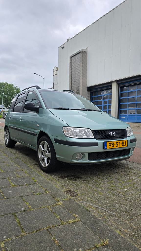 Hyundai Matrix 1.6 2006 Groen, Auto's, Hyundai, Voorwielaandrijving, Matrix, 1599 cc, 4 cilinders