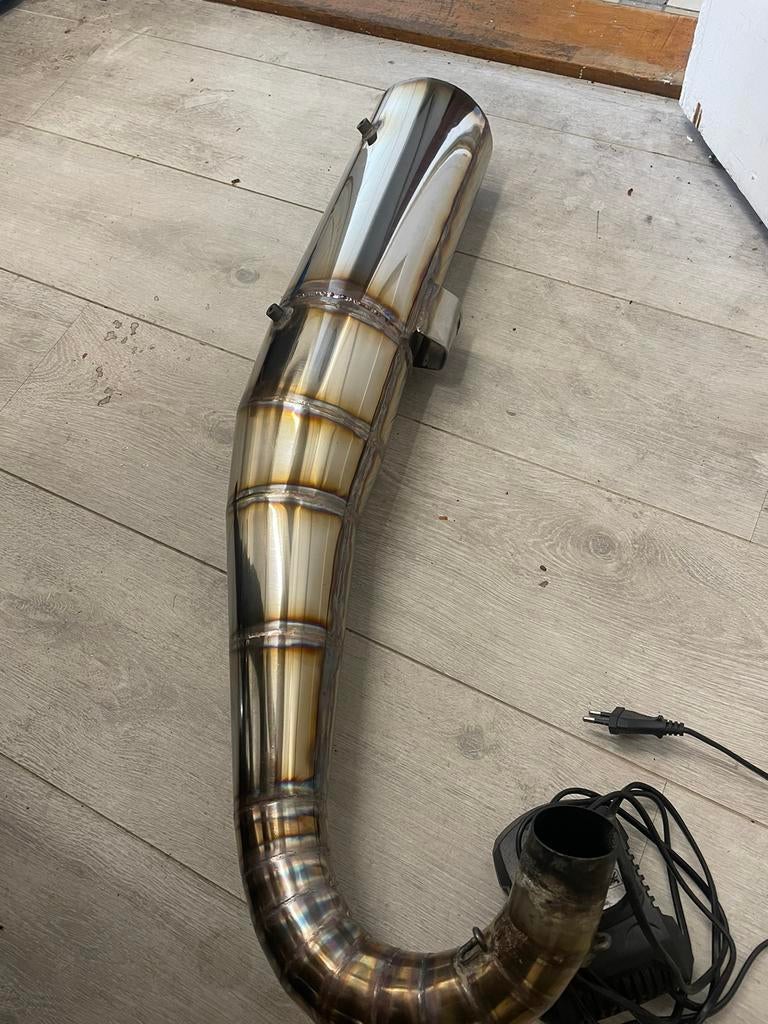 Uitlaat restauratie scooter,brommer,piaggio zip etc, Ophalen of Verzenden, Zo goed als nieuw, Uitlaat, Piaggio