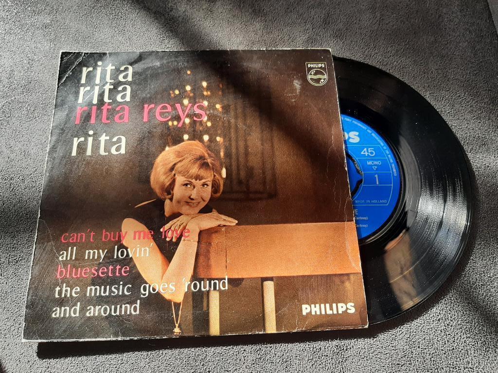 (Ep) rita reys - can't buy me love +3, Cd's en Dvd's, Vinyl Singles, 7 inch, Ophalen of Verzenden, Zo goed als nieuw, Jazz en Blues
