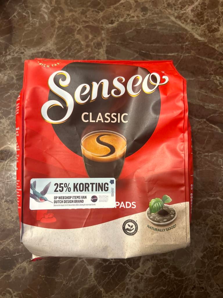 Senseo Koffiepads - Classic & Strong -, Witgoed en Apparatuur, Koffiezetapparaten, Nieuw, Koffiepads en cups, Koffiemachine, Ophalen of Verzenden