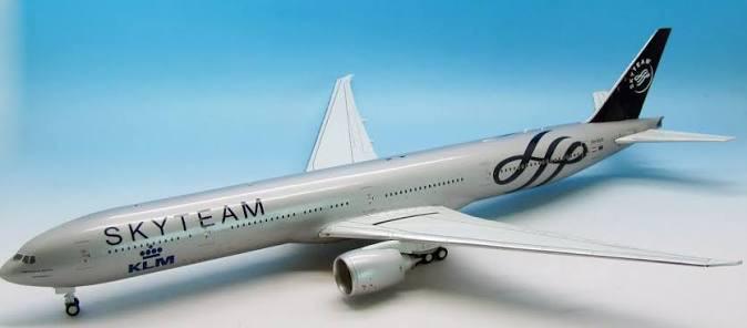 GEZOCHT: J Fox/Inflight200 KLM Boeing 777-300 PH-BVD Skyteam, Verzamelen, Luchtvaart en Vliegtuigspotten, Ophalen of Verzenden