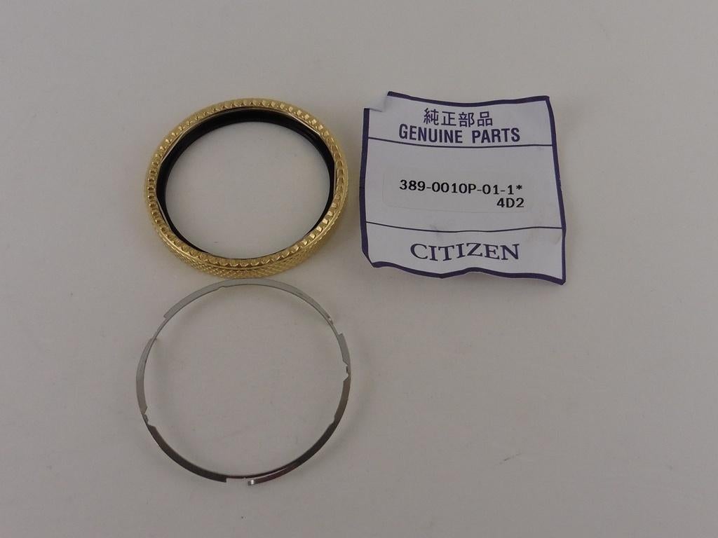 Bezel voor Citizen Aqualand  C520 J2004 New - Old Stock, Sieraden, Tassen en Uiterlijk, Horloges | Heren, Nieuw, Citizen, Staal