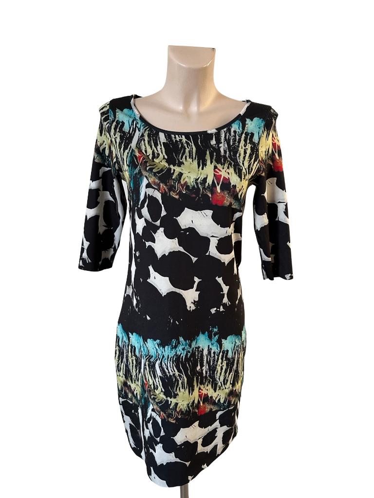 Lizzy & Coco jurk S, Kleding | Dames, Jurken, Zwart, Ophalen of Verzenden, Zo goed als nieuw, Knielengte