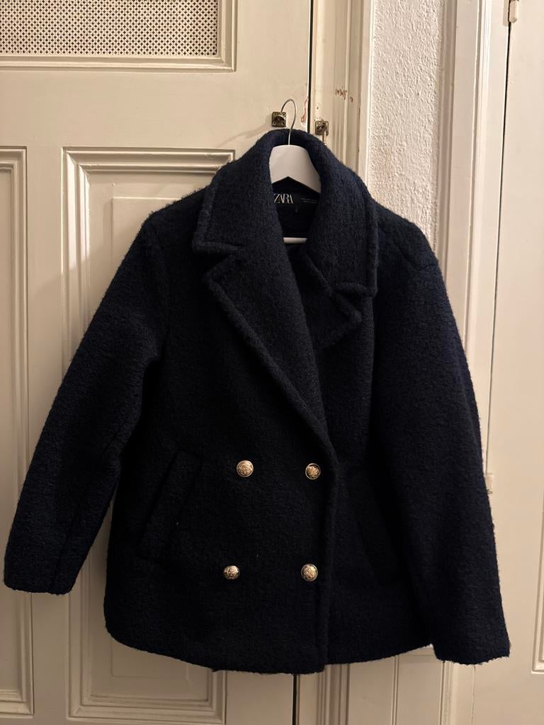 Zara oversized jas - maat S, Ophalen of Verzenden, Zo goed als nieuw, Maat 36 (S), Zwart