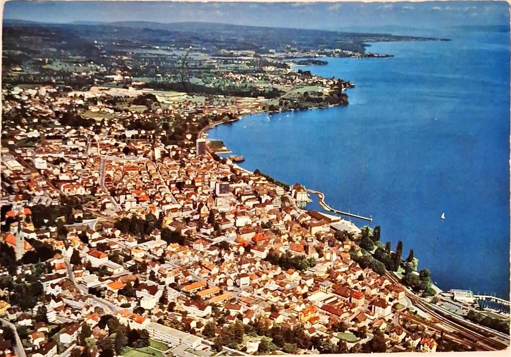 Rorschach Zwitserland 1972, Ophalen of Verzenden, 1960 tot 1980, Gelopen, Overig Europa