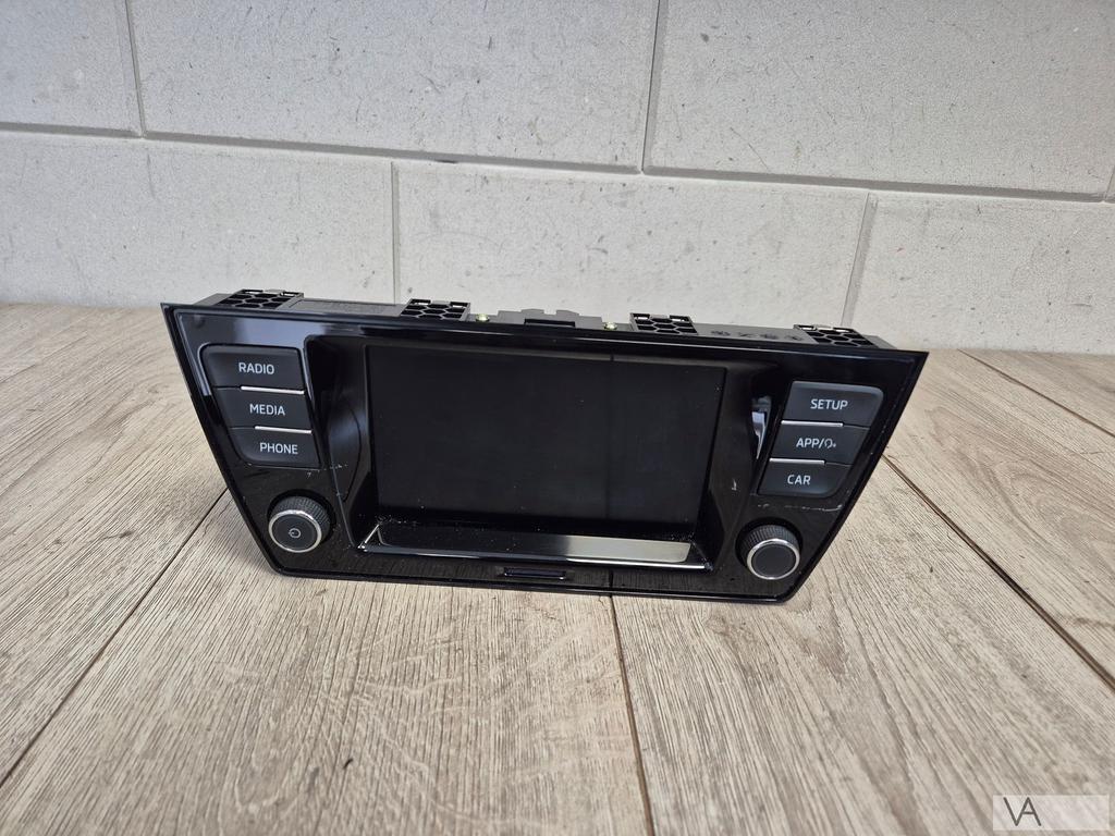 Skoda Fabia 3 2014 - 2022 radio navigatie display 6v0035869h, Auto-onderdelen, Gebruikt, -, -, Ophalen of Verzenden