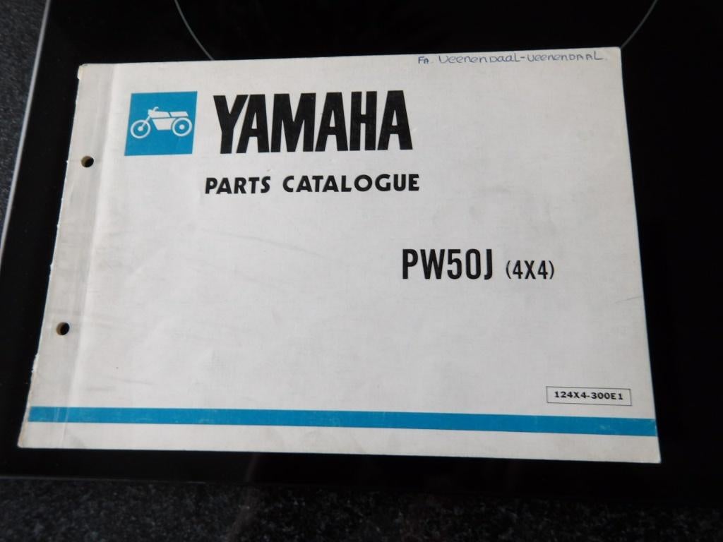 Yamaha PW50  parts catalogue onderdelenboek, Verzenden, Zo goed als nieuw