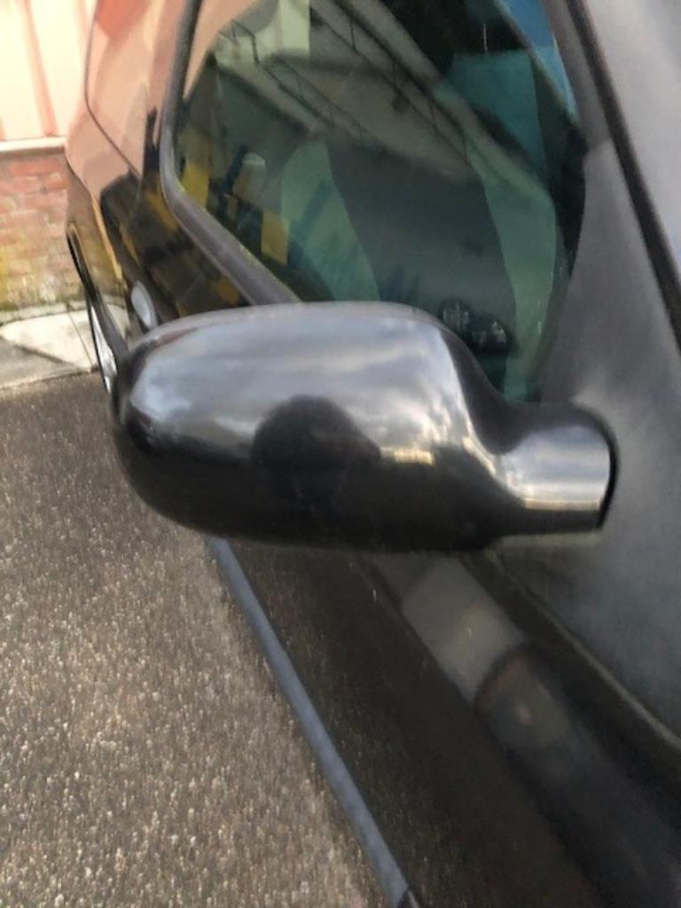 Renault Clio 1500 Diesel Zwart 2003 Spiegel, Ophalen of Verzenden, Gebruikt, Renault