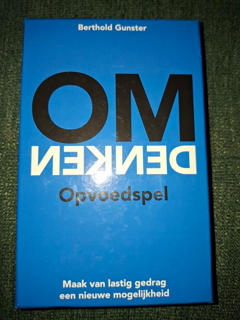 OMDENKEN Opvoedspel - Berthold Gunster, Lev. Uitgevers, Ophalen of Verzenden, Zo goed als nieuw, Vijf spelers of meer