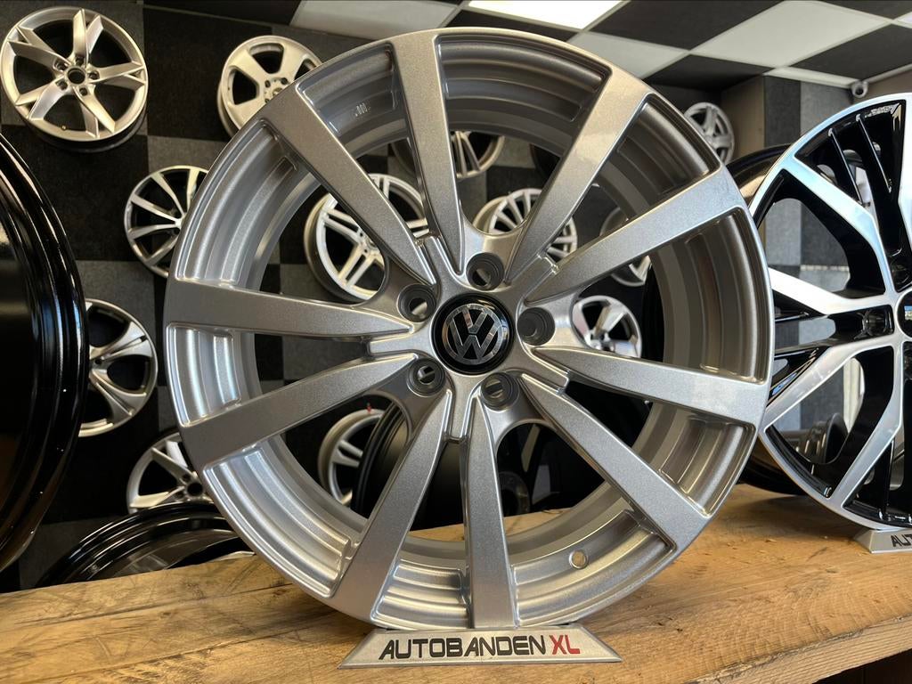 17 inch Volkswagen 5x100 Polo 6R,AW Taigo T-cross R-line, Velg(en), 17 inch, Ophalen of Verzenden, Personenwagen