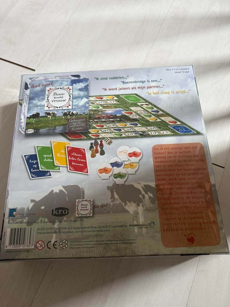 Boer Zoekt Vrouw spel - Nieuw in folie!, Ophalen, Nieuw