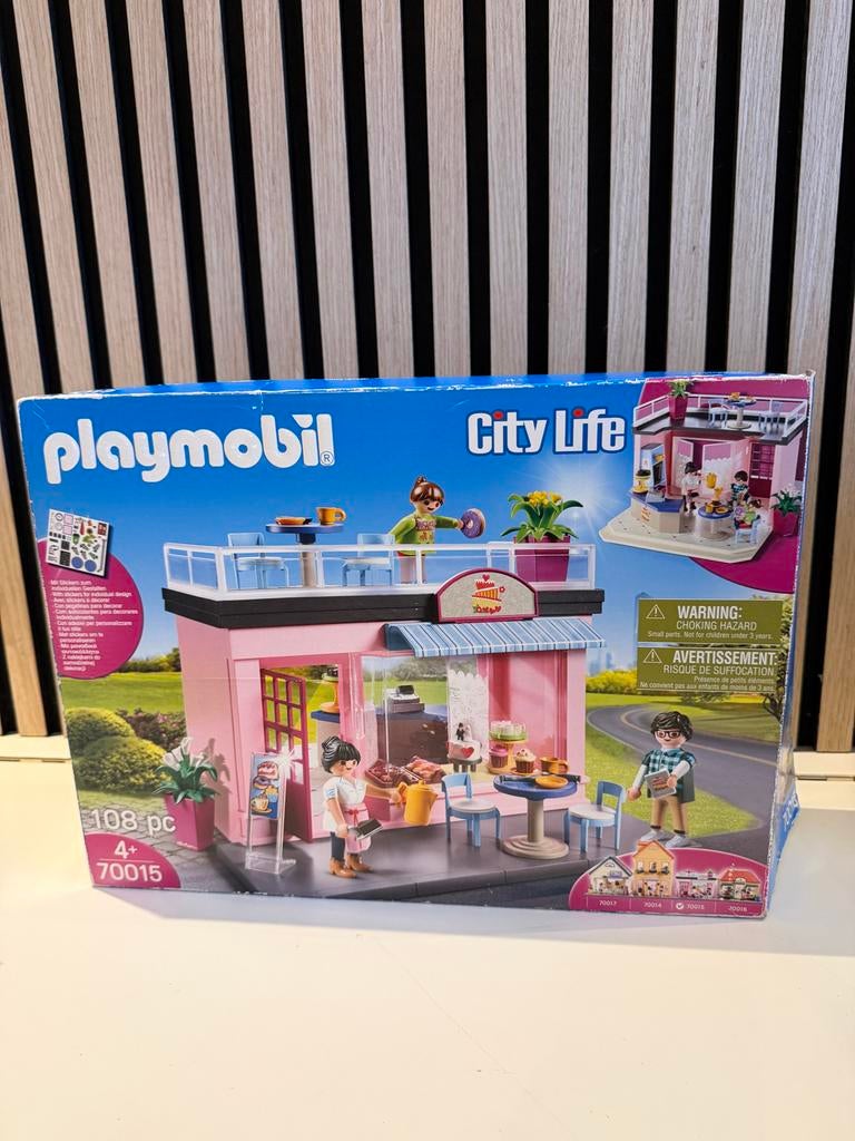Playmobil 70015 Koffiehuis - Complete Set!, Kinderen en Baby's, Speelgoed | Playmobil, Ophalen of Verzenden, Nieuw, Complete set