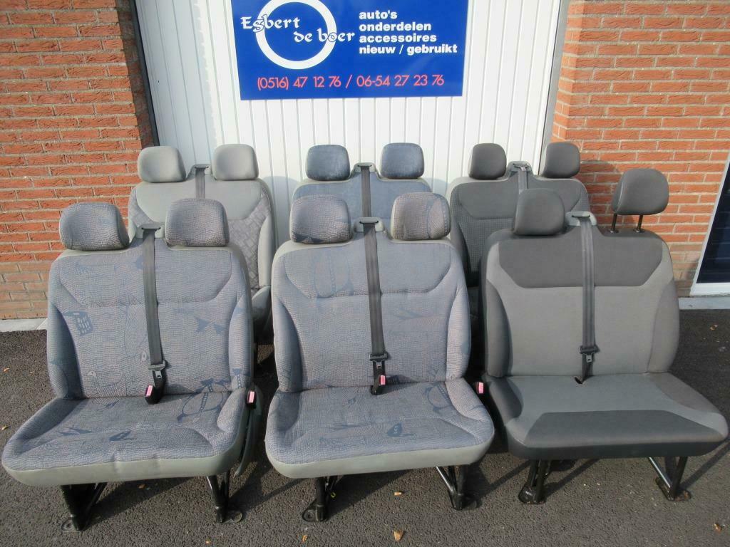 Bank bankje bijrijderssbank Vivaro Trafic Primastar, '01-'14, Auto-onderdelen, Interieur en Bekleding, Ophalen of Verzenden, Gebruikt