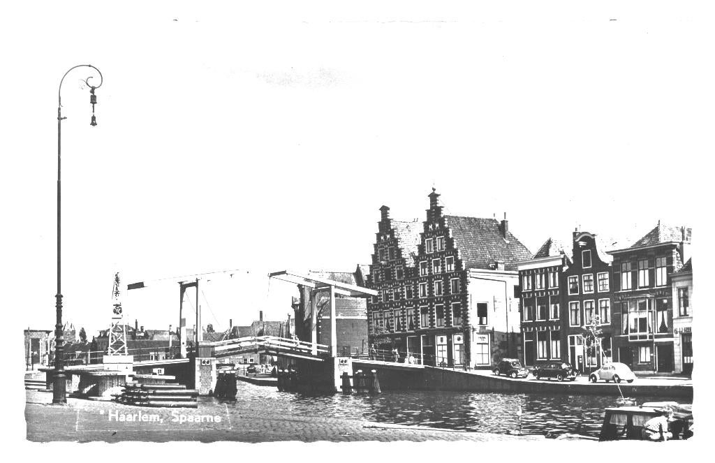 945830 Haarlem 1969 Spaarne Gelopen met postzegel