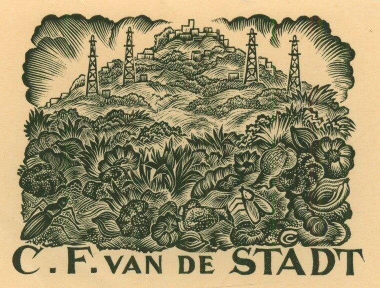 3208 Ex Libris Nederland : Thijs Mauve, 1941, Verzenden