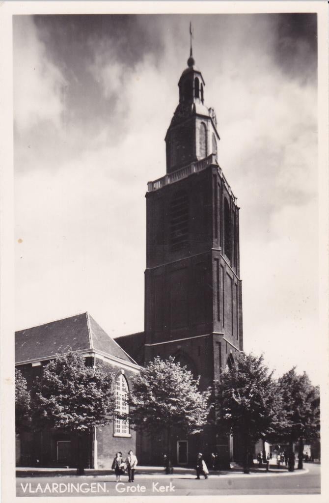 Vlaardingen. Grote Kerk. **, Ophalen of Verzenden, 1960 tot 1980, Ongelopen, Zuid-Holland