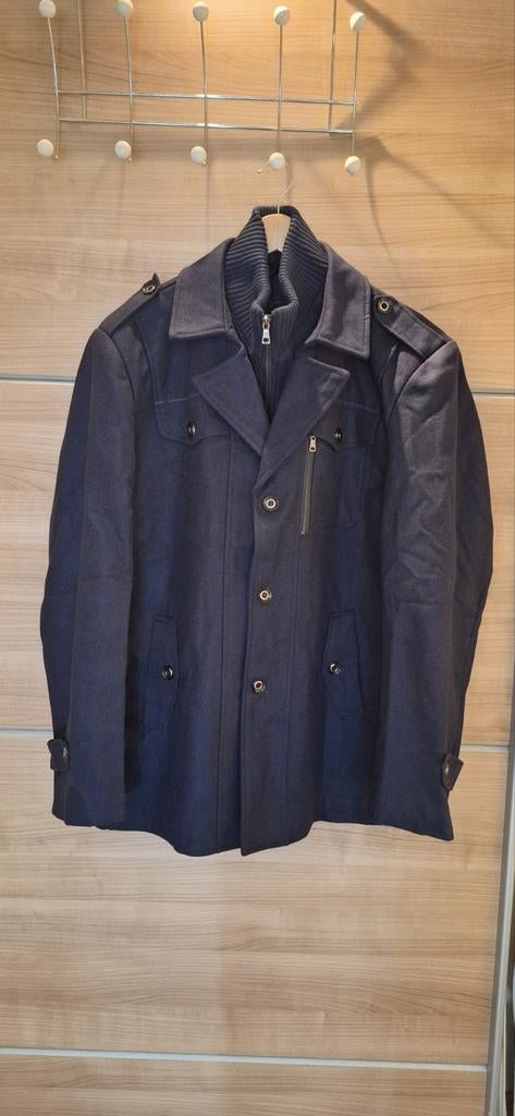 Tussenjas XL donkerblauw, Ophalen of Verzenden, Nieuw, Maat 56/58 (XL), Zwart