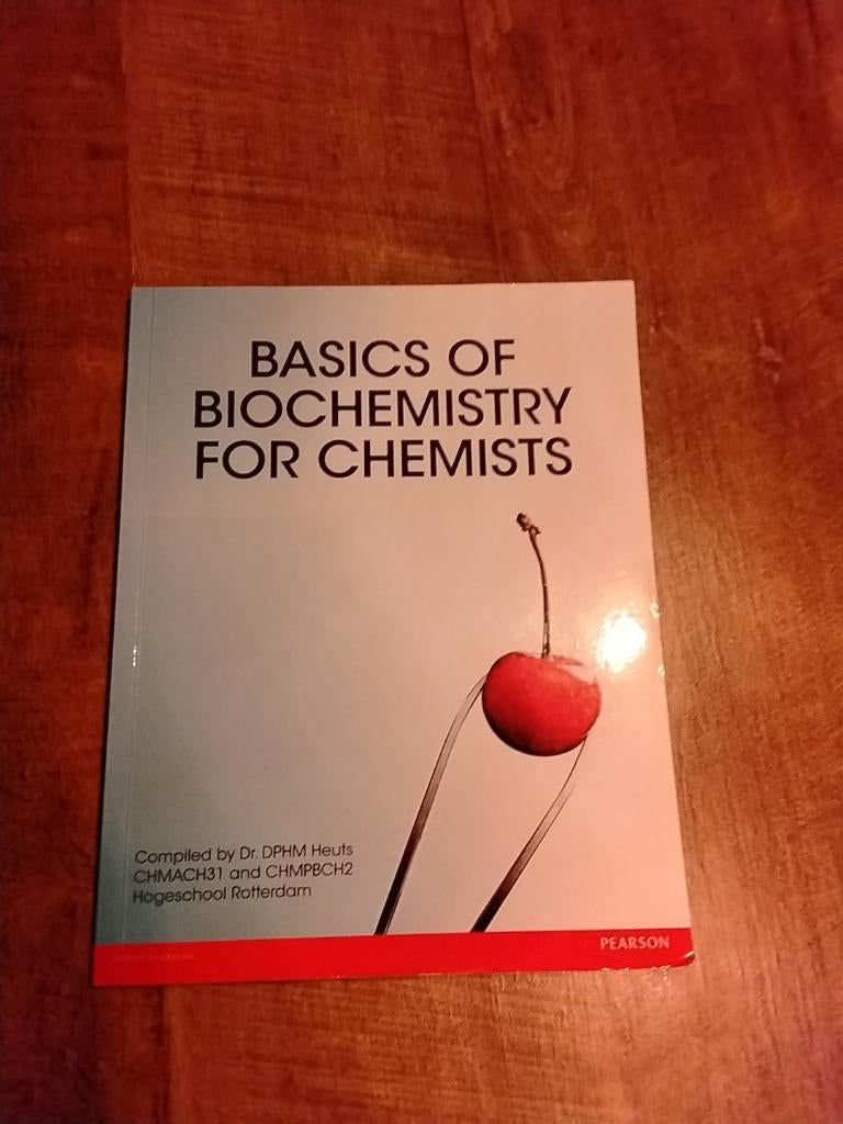 Basics of biochemistry for chemists, 9781787260580, Gelezen, Pearson, Beta, HBO