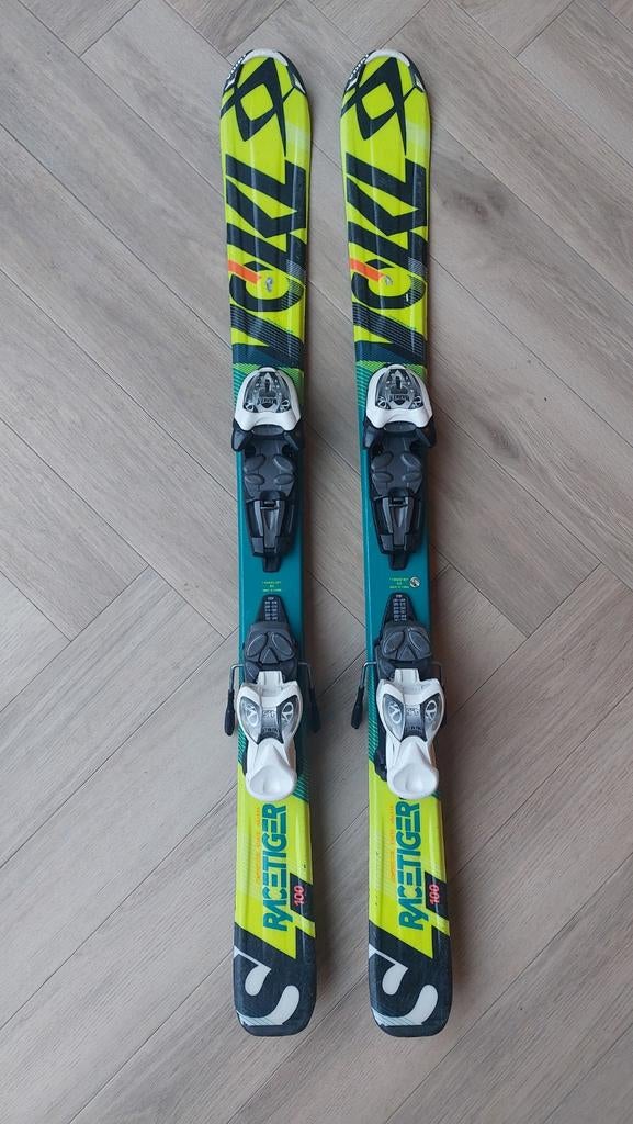Volkl Racetiger Ski's - 100cm - Gewaxt & Geslepen, Overige merken, Gebruikt, 100 tot 140 cm, Ophalen of Verzenden
