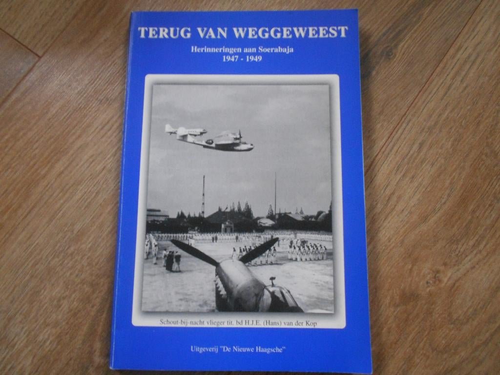 Schout- bij-nacht vlieger tit. bd H.J.E. (hans) van der Kop, Ophalen of Verzenden, Tweede Wereldoorlog, Zo goed als nieuw, Overige onderwerpen