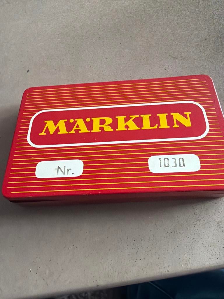 Märklin 1030 Lege Doos, Gebruikt, Gelijkstroom, Overige typen, Ophalen of Verzenden