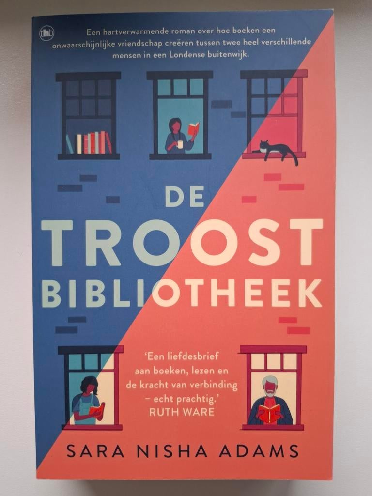 De troostbibliotheek - Sara Nisha Adams, Europa overig, Sarah Nisha Adams, Nieuw, Ophalen of Verzenden