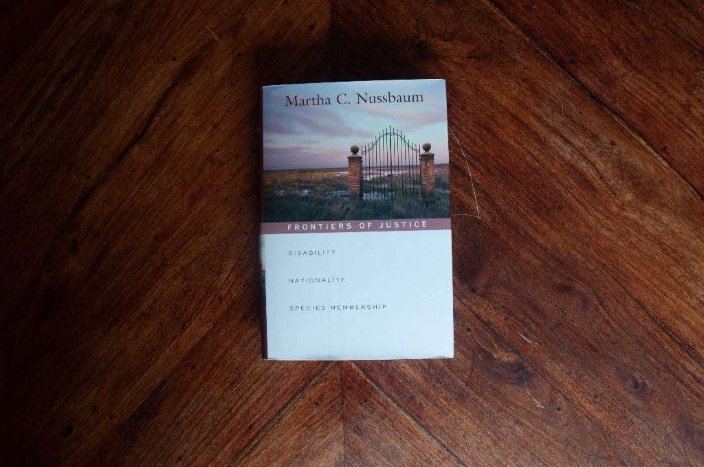 Martha Nussbaum - Frontiers of justice, Boeken, Filosofie, Nieuw, Algemeen, Ophalen of Verzenden
