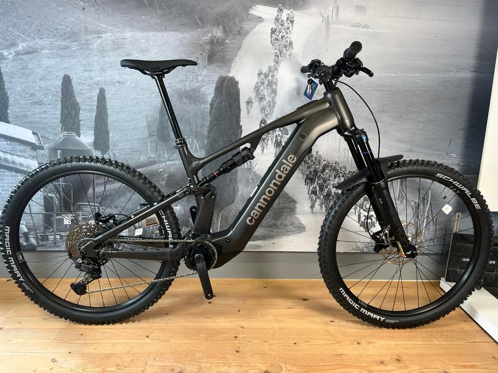 Cannondale Moterra 4 Bosch CX 600wh Shimano E-mtb, Z, Nieuw, Z, Vann