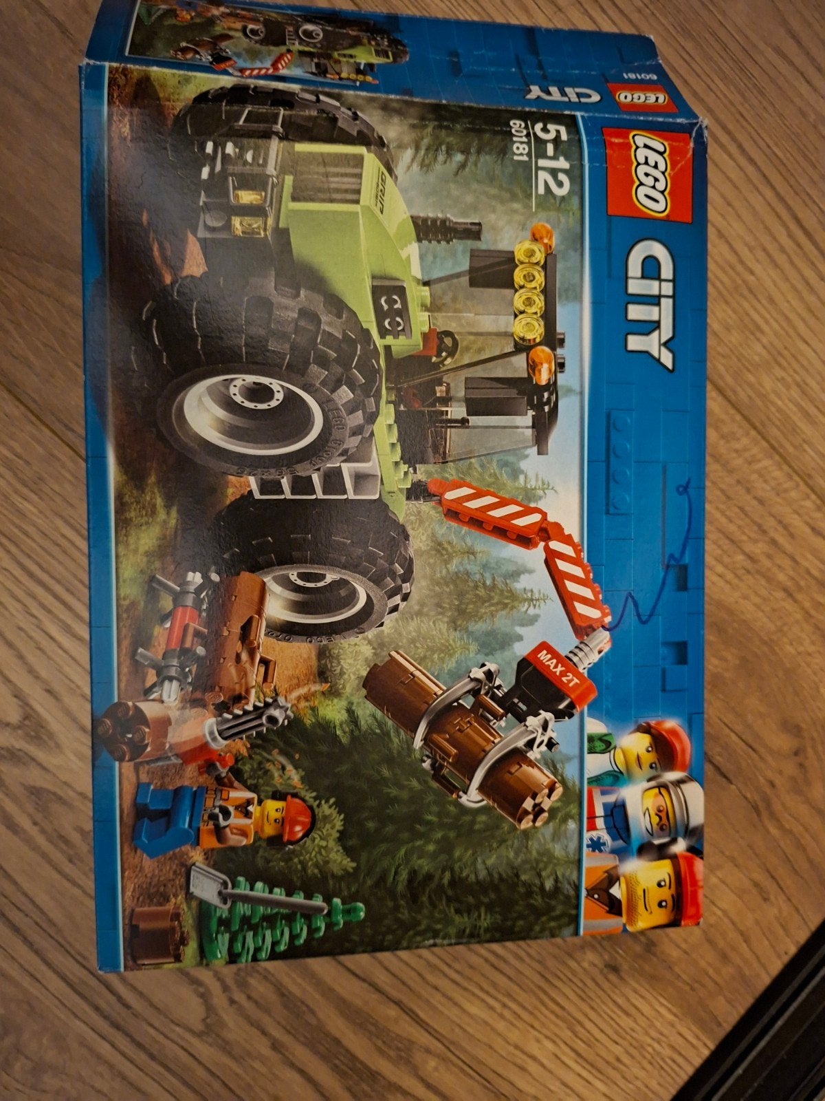 LEGO City 60181 Bosbouwtractor, Ophalen of Verzenden, Zo goed als nieuw