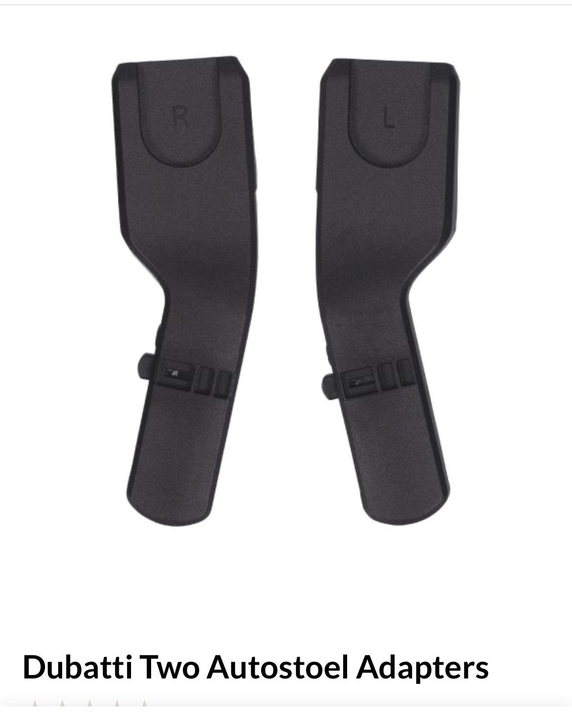 Dubatti Two Autostoel Adapters - Nieuw in doos, Ophalen, Nieuw, Overige merken