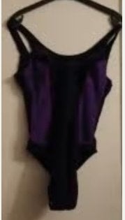Als nieuw Badpak Zwart Paars ( Speedo 38 40 M ?? ), Ophalen of Verzenden, Zo goed als nieuw, Zwart, Badpak