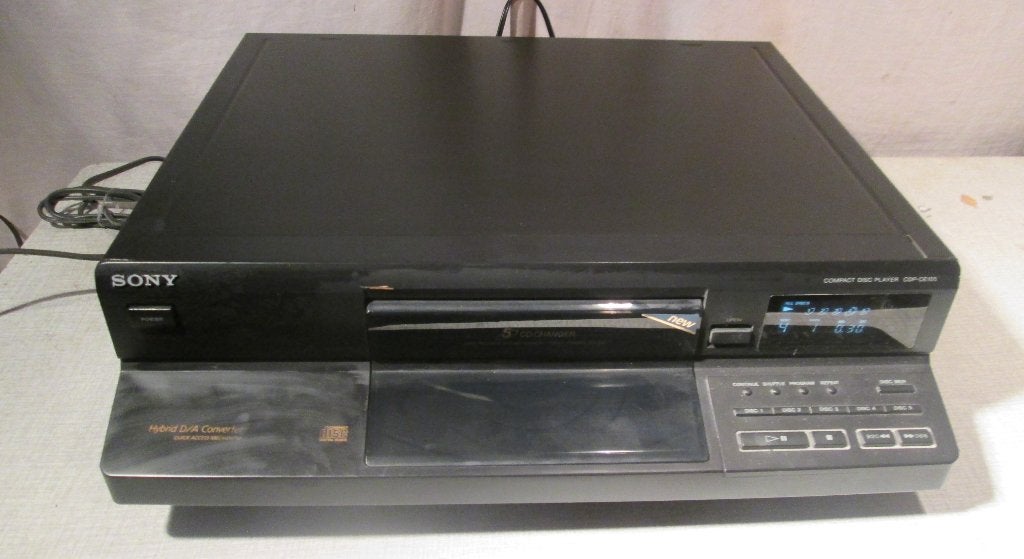 Prima 5-CD-Wisselaar van Sony, Ophalen of Verzenden, Zo goed als nieuw, Sony, Wisselaar