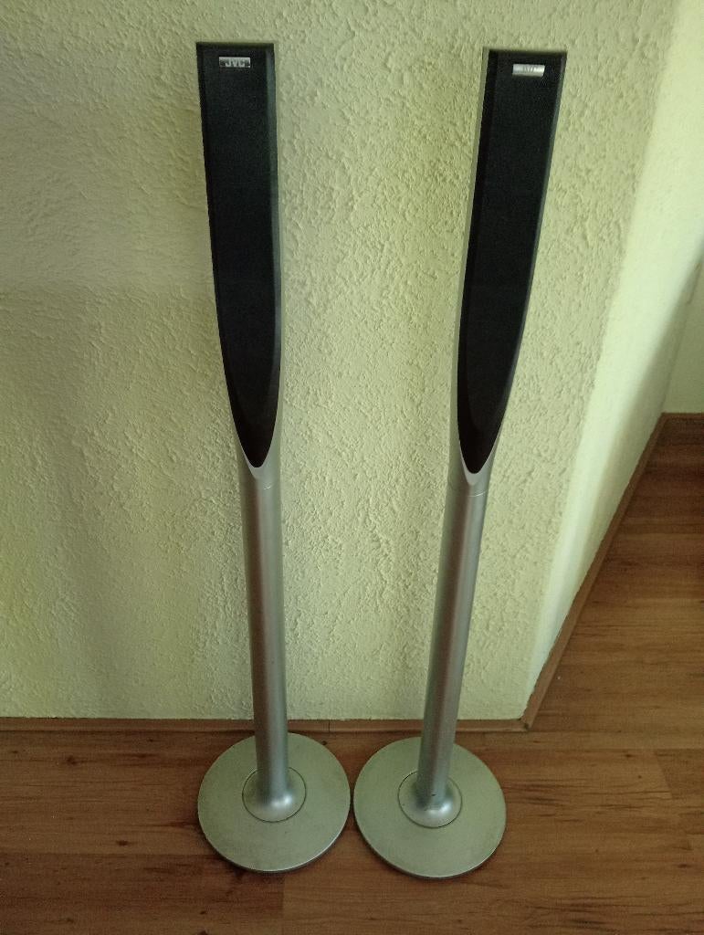 Te koop aangeboden 2x JVC XF51S speakers,, Ophalen of Verzenden, Zo goed als nieuw, Grijs, Kunststof