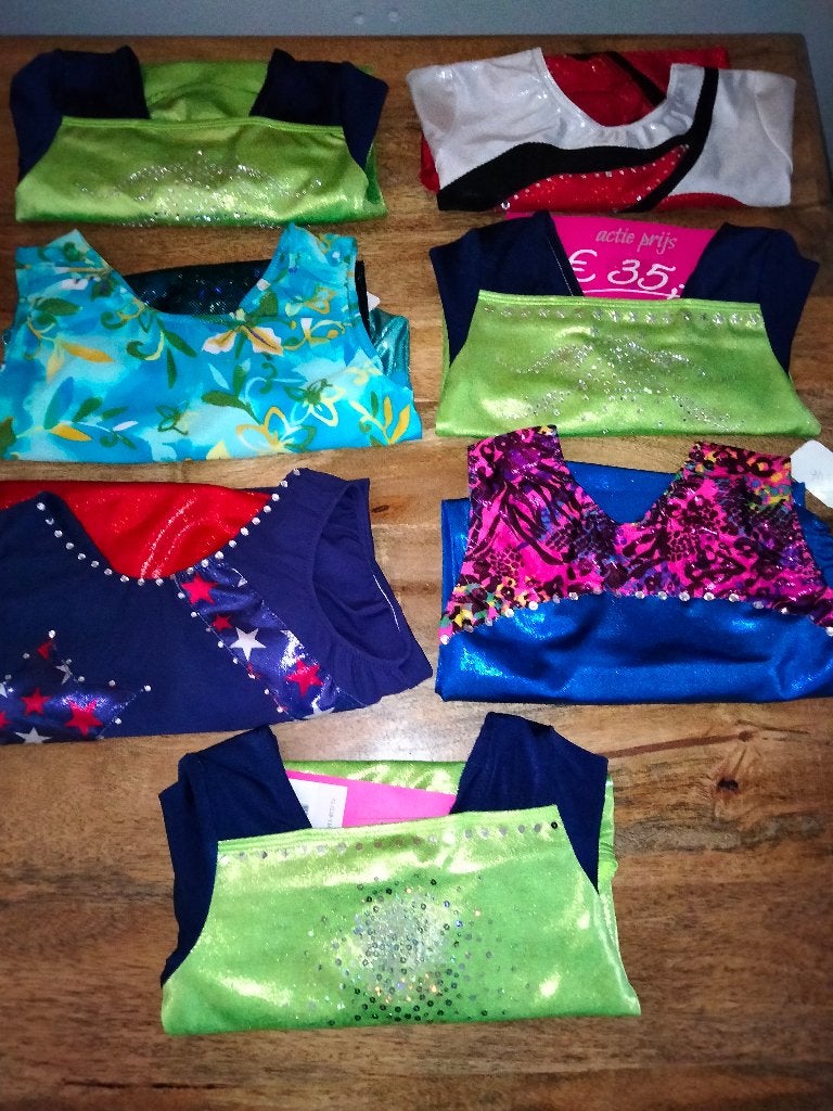 Turnpakje/turnpakjes maat 146 SALE nu 9,50 per stuk (2), Kindermaat 146 t/m 176, Ophalen of Verzenden, Nieuw, Turnpak(je)