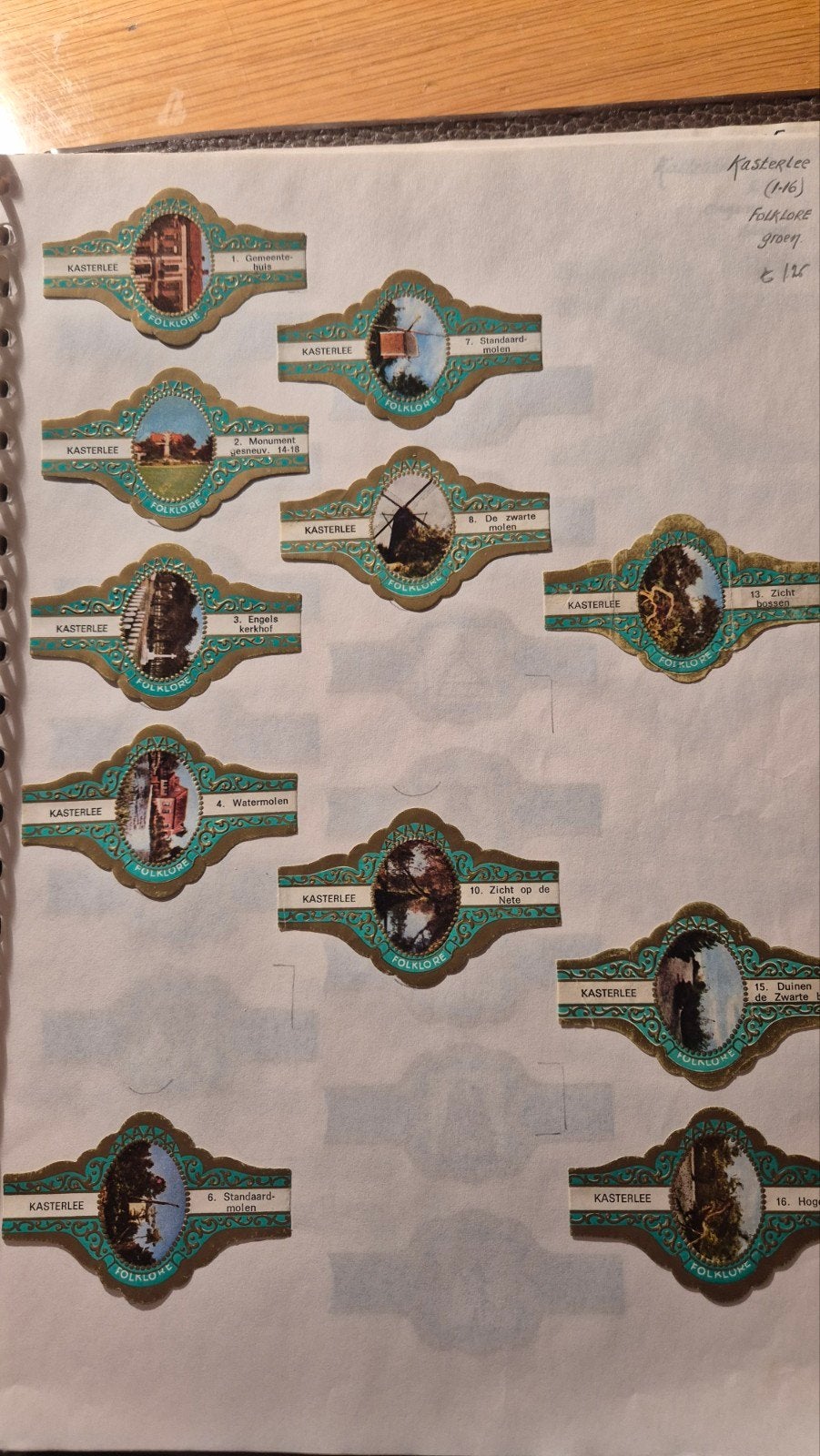 Sigarenbanden, Ophalen, Zo goed als nieuw, Sigarenbandjes