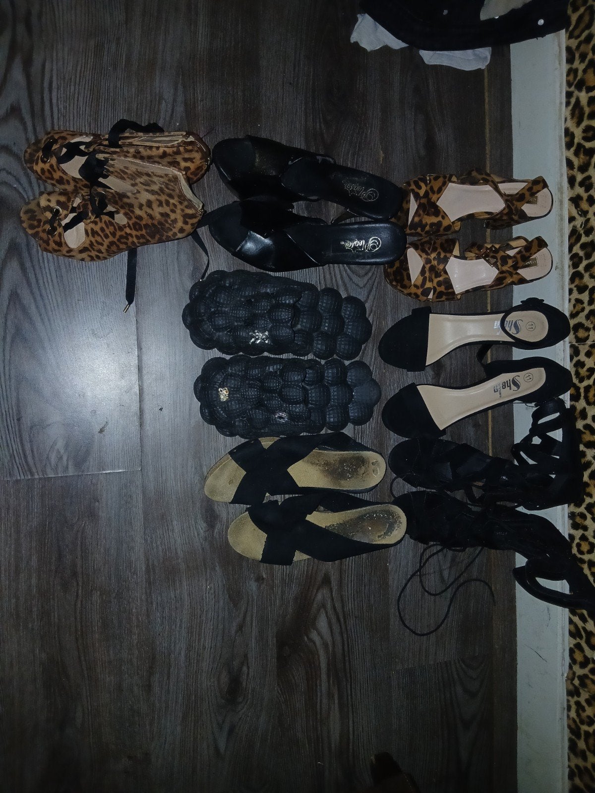 Diverse damesschoenen:  maat 42.hakken, sandalen en meer, Ophalen of Verzenden, Gedragen, Zwart, Pumps