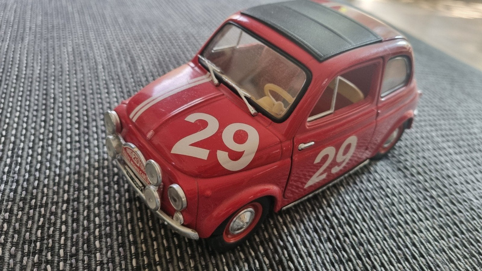 Fiat 500 Rallye Monte Carlo Solido, 1:18, Ophalen of Verzenden