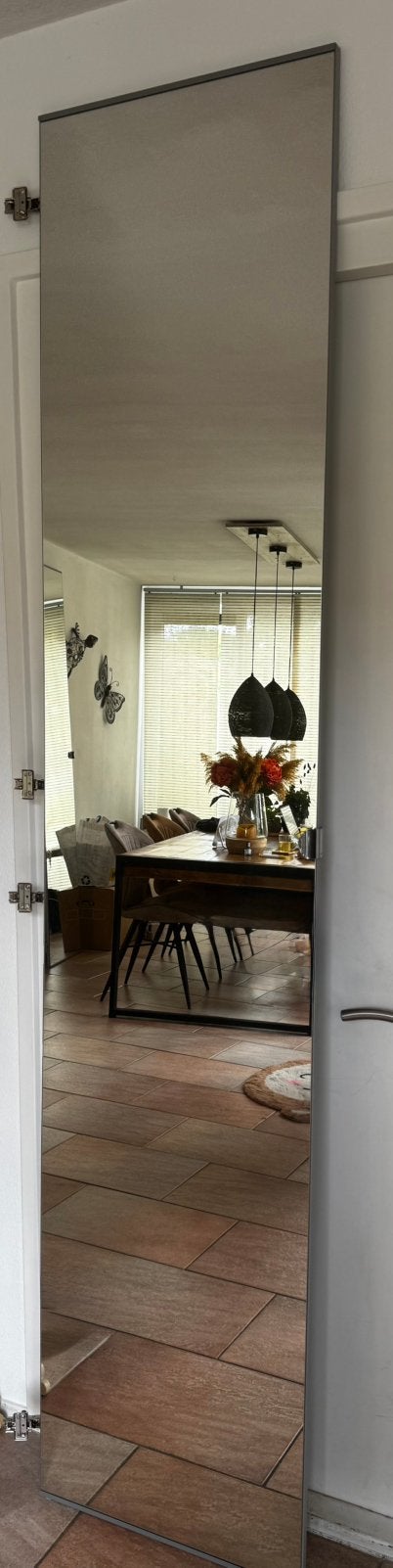 Pax kast spiegeldeuren, Huis en Inrichting, Woonaccessoires | Spiegels, Ophalen, 200 cm of meer, Vierkant, Zo goed als nieuw