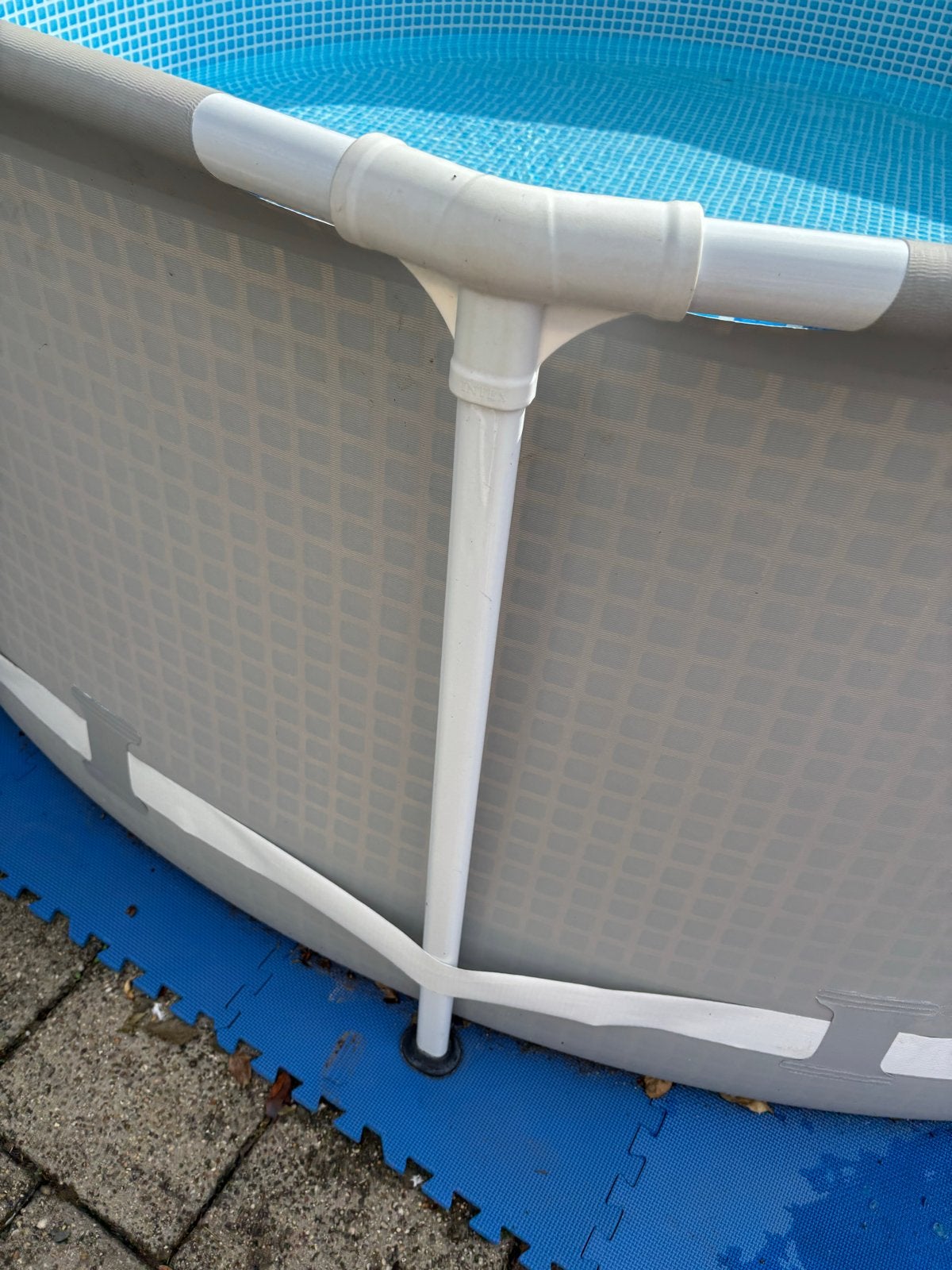 Intex zwembad onderdelen 366x99cm, Tuin en Terras, Ophalen, Gebruikt, 80 tot 120 cm, Rond