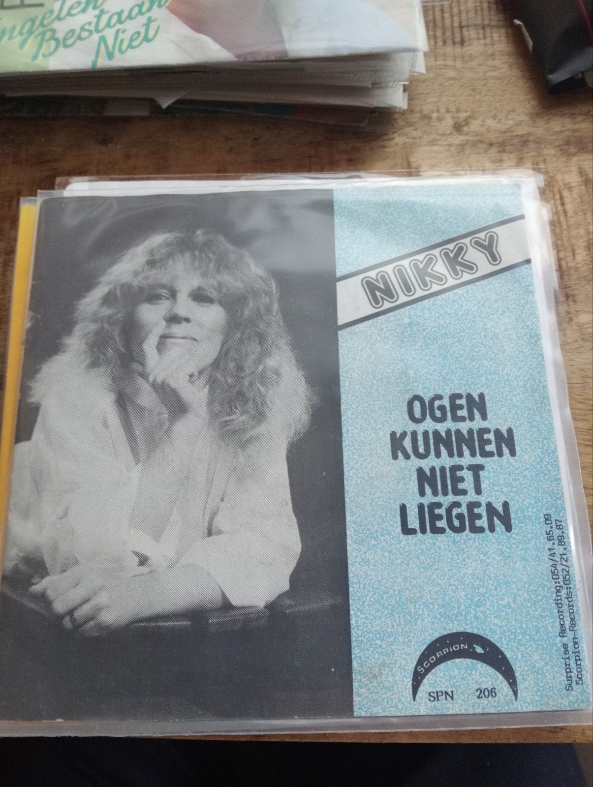 nikky - ogen kunnen niet liegen, Ophalen of Verzenden, Zo goed als nieuw, Overige formaten, Levenslied of Smartlap