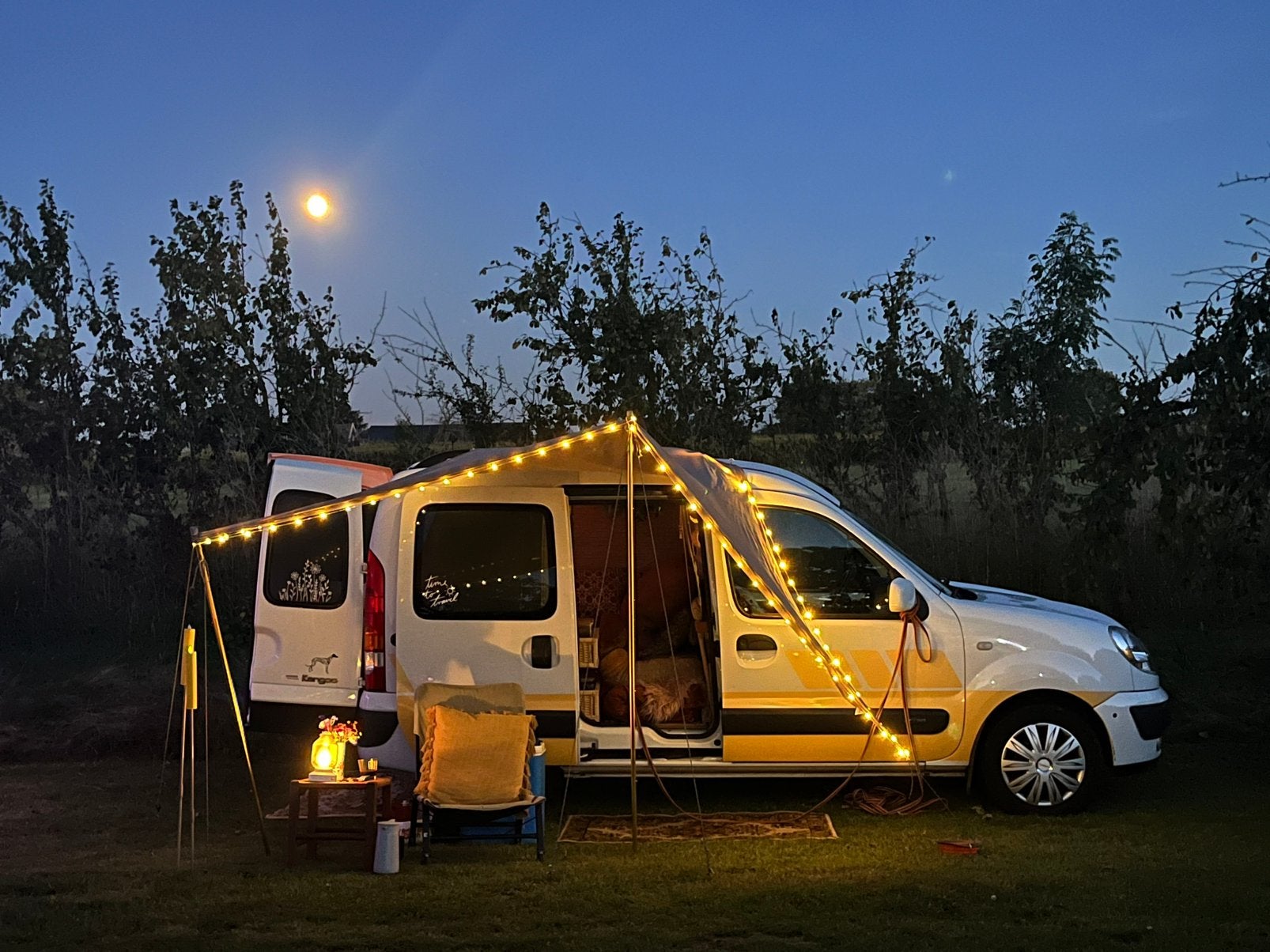 Renault Kangoo 1.5 minicamper, Voorwielaandrijving, Renault, Origineel Nederlands, Te koop
