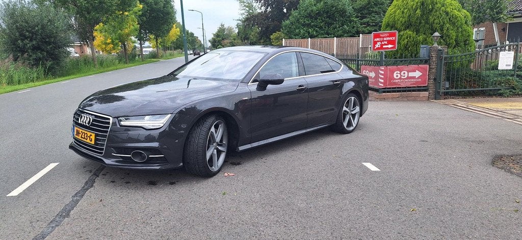 Audi A7 Sportback 3.0 TFSI quattro Pro Line plus, Auto's, Audi, Gebruikt, 2995 cc, 4 stoelen, Leder