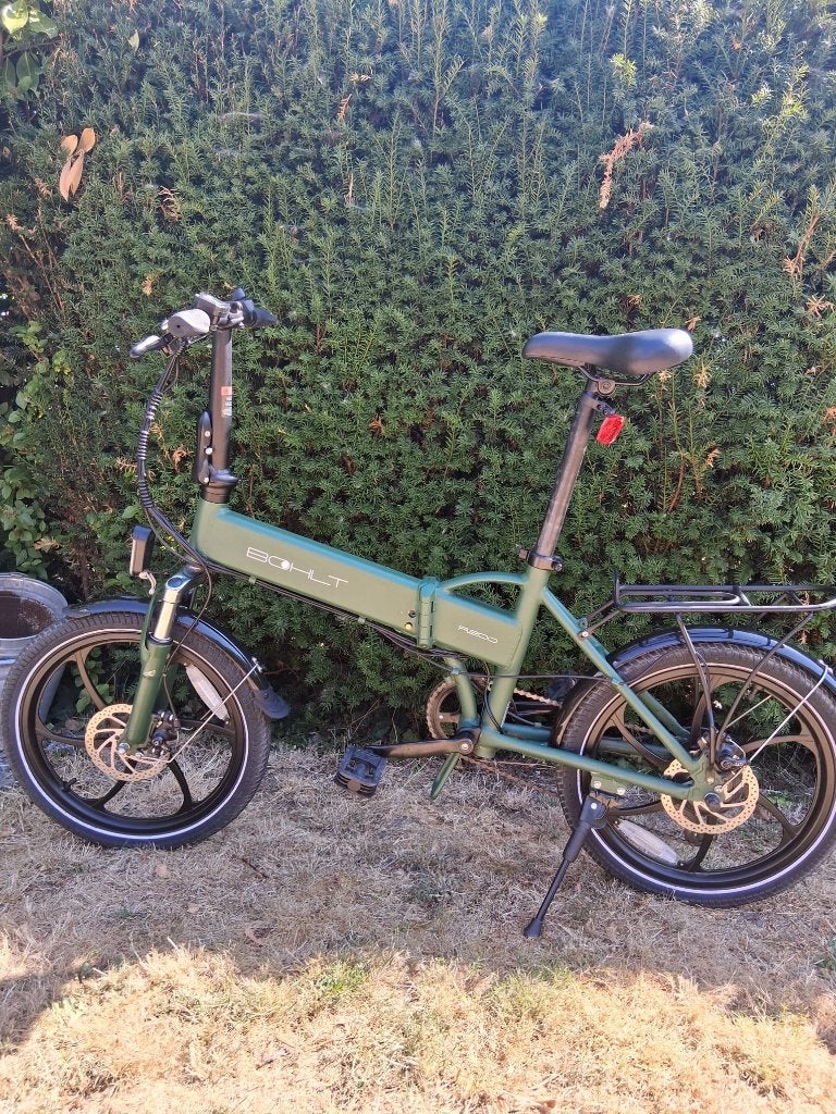 Bohlt opvouwbare elektrische fiets - Slechts 368 km!, Fietsen en Brommers, 20 inch of meer, Versnellingen, Zo goed als nieuw, Totaal opvouwbaar