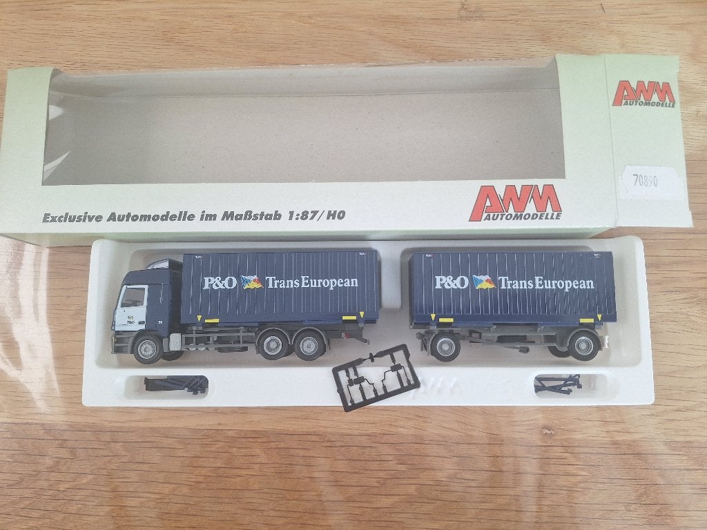 AWM Mercedes-Benz Actros vrachtwagen P&O, Ophalen, Zo goed als nieuw, Bus of Vrachtwagen, AWM